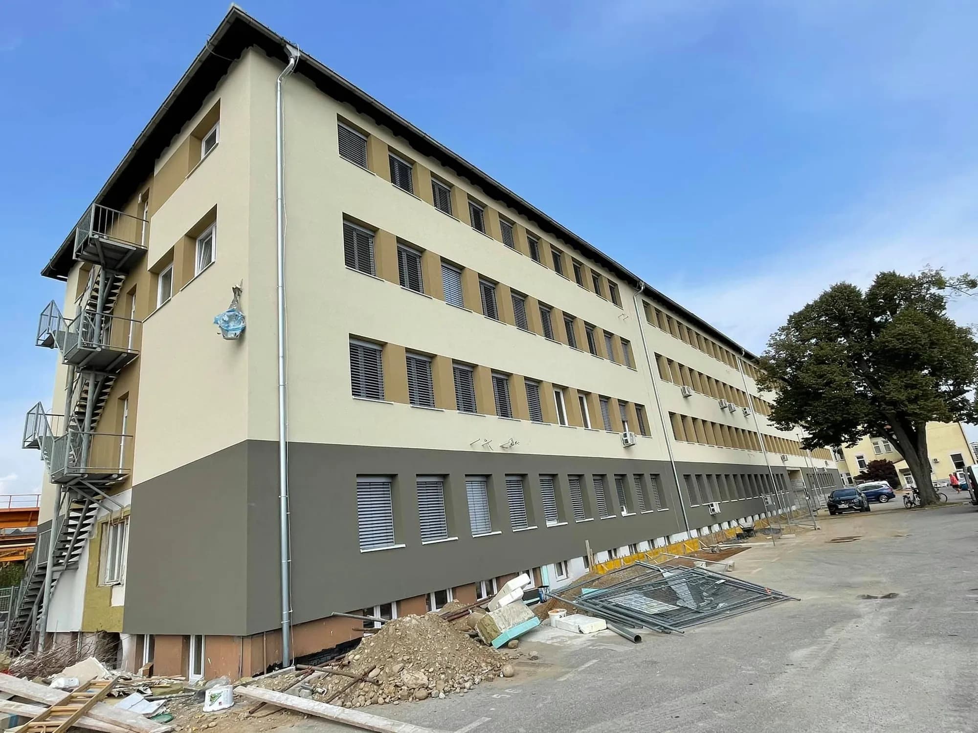 Fotografija z gradbišča Bislimaj Inženiring