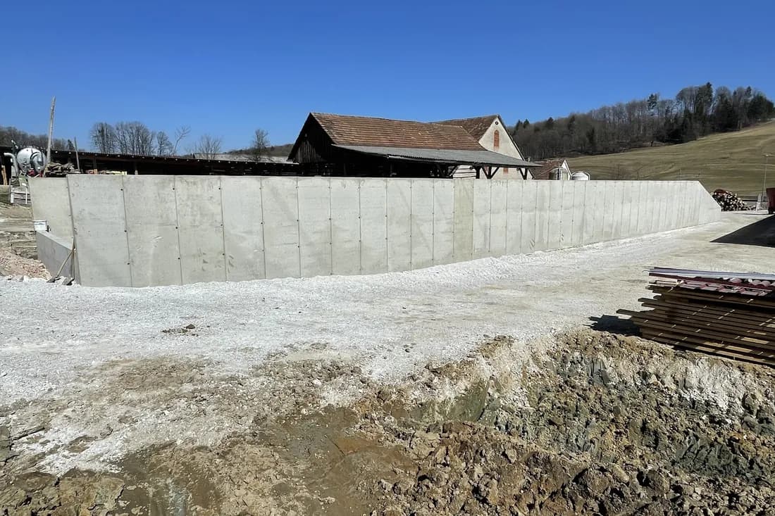 Fotografija z gradbišča Bislimaj Inženiring